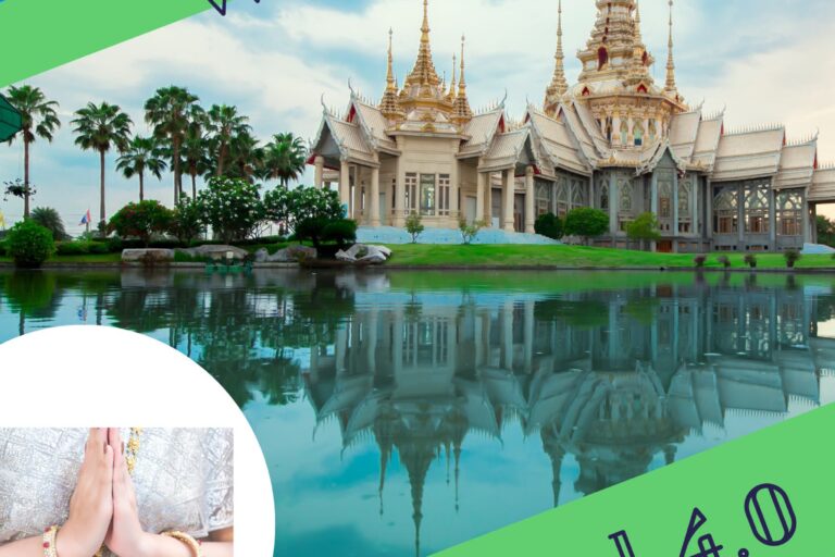 Green Modern Welcome to Thailand Travel Poster (1)