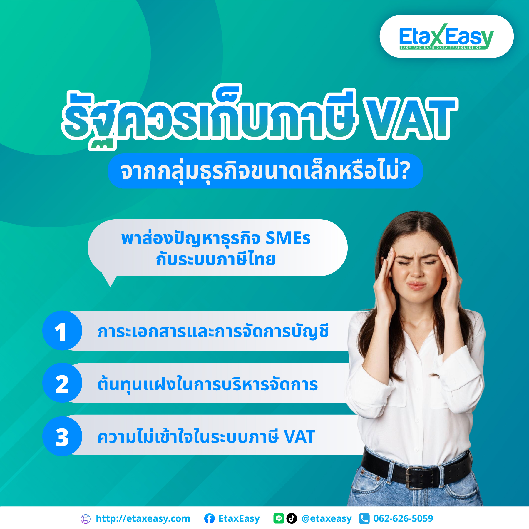 ปัญหาธุรกิจรายย่อยต่อระบบภาษไทย VAT